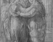 雅各布 达 蓬托尔莫 : Study for The Visitation